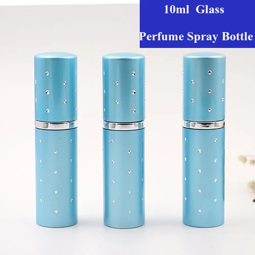 10ml 5/10/15/20/30pcs Blue Diamond Aluminum Body Glass Perfumes Spray Bottles Press Pump Spary Cosmetic Bottle Refillable Tube
10ml 5/10/15/20/30pcs Blue Diamond Aluminum Body Glass Perfumes Spray Bottles Press Pump Spary Cosmetic Bottle Refillable Tube