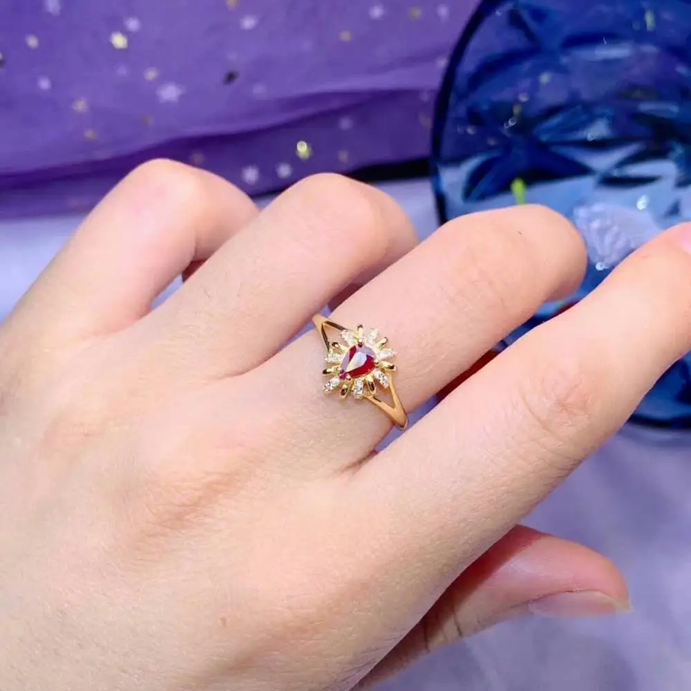 shilovem 925 sterling silver real Natural red RUBY Rings fine Jewelry women wedding bands open new gift dj0406120agh
shilovem 925 sterling silver real Natural red RUBY Rings fine Jewelry women wedding bands open new gift dj0406120agh