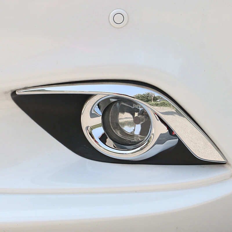 For Atenza M6 GJ CHROME 2013-2016 Front Fog Light Lamp Cover Eyebrow Eyelid Garnish Streamers Outer Foglight trim Accessories
For Atenza M6 GJ CHROME 2013-2016 Front Fog Light Lamp Cover Eyebrow Eyelid Garnish Streamers Outer Foglight trim Accessories