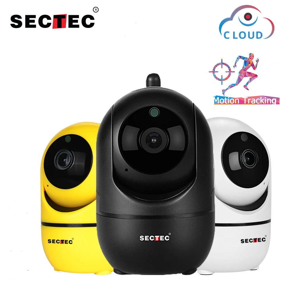 Беспроводная ip камера SECTEC Cloud 1080P интеллектуальное автоматическое отслеживание