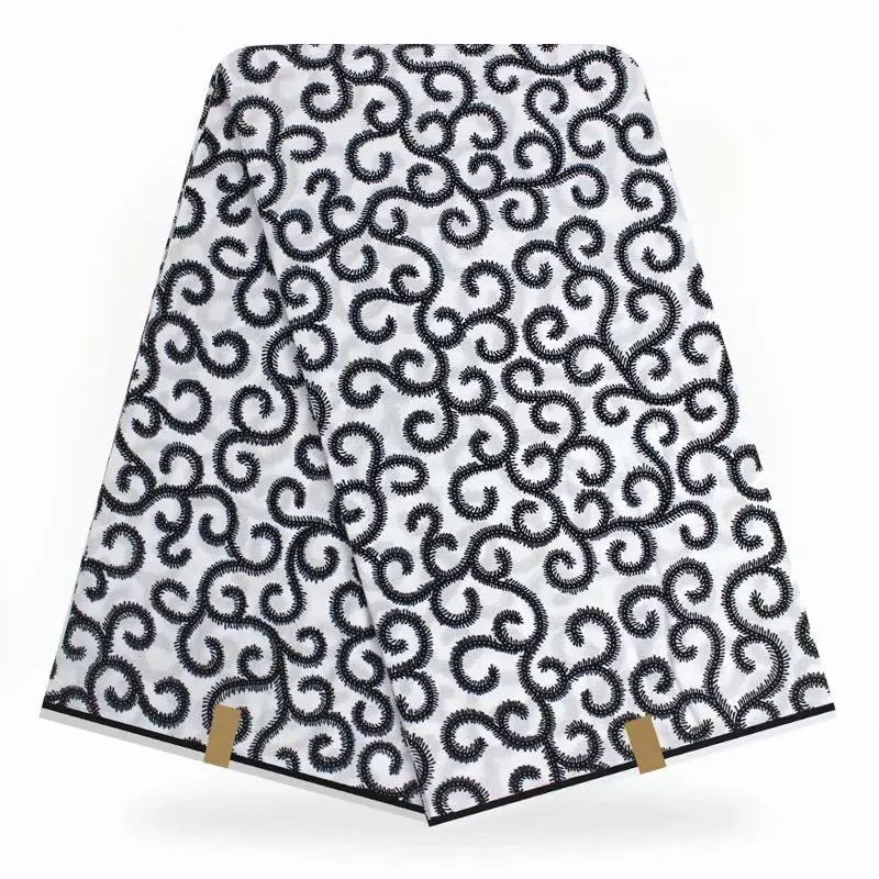 blaack and white color anakra fashion 100% cotton wax print fabric by 6 yards/lot
blaack and white color anakra fashion 100% cotton wax print fabric by 6 yards/lot