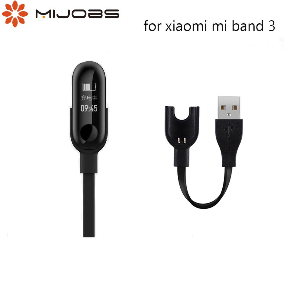 Смарт аксессуары Mijobs для Xiaomi mi band 3 зарядный шнур сменный смарт браслет Mi Band