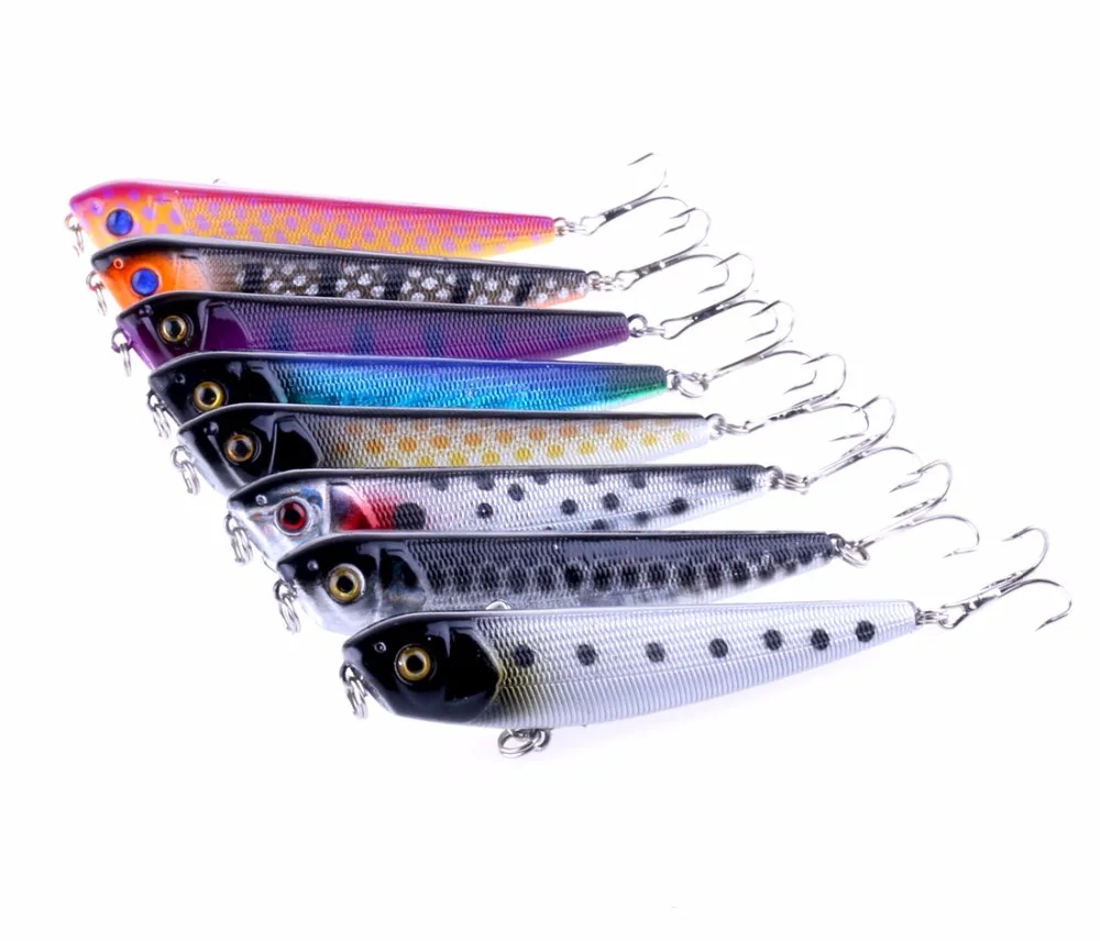 HENGJIA 1PC 8.5CM-9.8G Top Water Fishing Tackle Pencil Lures Hard Plastic Fishing Bait Pesca Fishing Tackle
HENGJIA 1PC 8.5CM-9.8G Top Water Fishing Tackle Pencil Lures Hard Plastic Fishing Bait Pesca Fishing Tackle