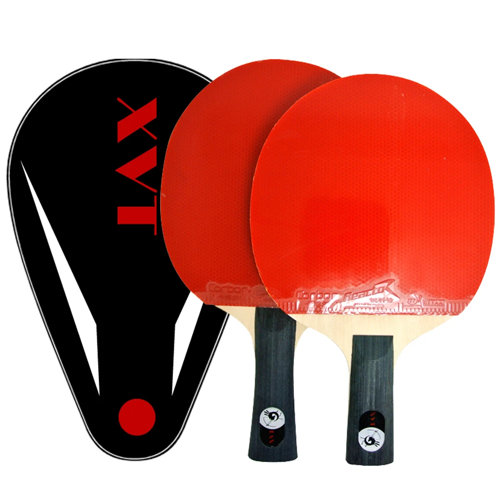 ITTF Approved XVT Dragon Wood Hand Assembled table tennis racket table tennis bat/ ping pong racket Send XVT Whole Cover
ITTF Approved XVT Dragon Wood Hand Assembled table tennis racket table tennis bat/ ping pong racket Send XVT Whole Cover
