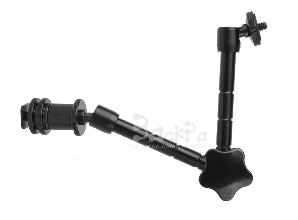 11Inch / 290mm Magic Arm DSLR Rig Camera Camcoder LCD Monitor Flash Light 1/4 Female Male Screw Socket Accessories
11Inch / 290mm Magic Arm DSLR Rig Camera Camcoder LCD Monitor Flash Light 1/4 Female Male Screw Socket Accessories