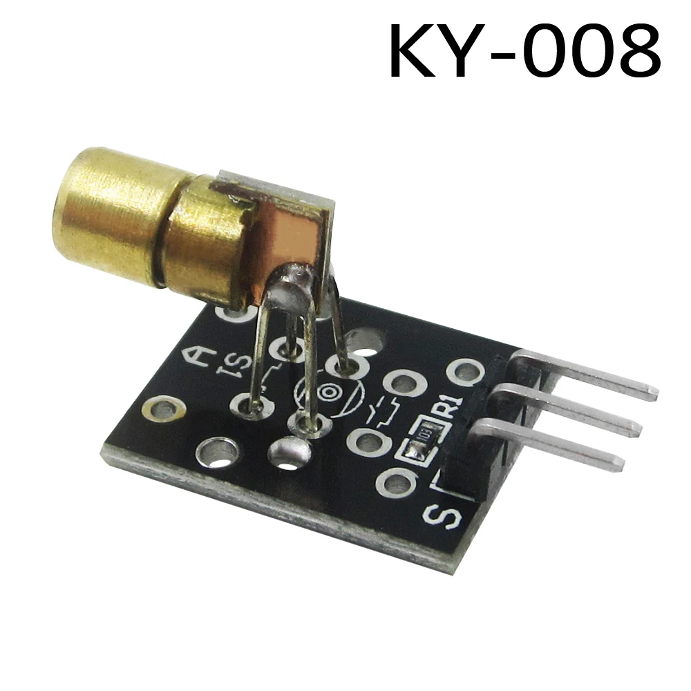 10pcs KY-008 650nm Laser sensor Module 6mm 5V 5mW Red Laser Dot Diode Copper Head
10pcs KY-008 650nm Laser sensor Module 6mm 5V 5mW Red Laser Dot Diode Copper Head