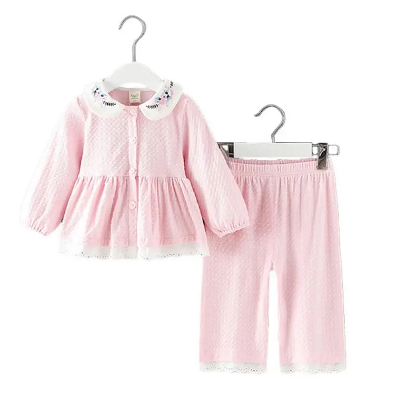 Baby Girls lace flower Clothing Set infant princess Clothes Newborn toddler girls pajamas Set 2 Pcs Set for 0-24M kids
Baby Girls lace flower Clothing Set infant princess Clothes Newborn toddler girls pajamas Set 2 Pcs Set for 0-24M kids