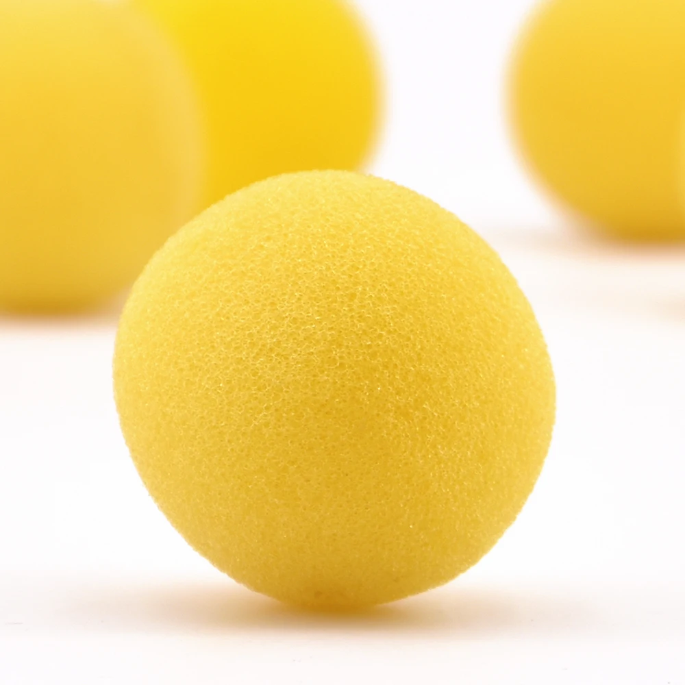 10pcs 3.5cm Soft Yellow Sponge Ball Finger Magic Tricks Appearing/Vanishing Balls Magia Stage Street Illusions Fun Classic Toys
10pcs 3.5cm Soft Yellow Sponge Ball Finger Magic Tricks Appearing/Vanishing Balls Magia Stage Street Illusions Fun Classic Toys