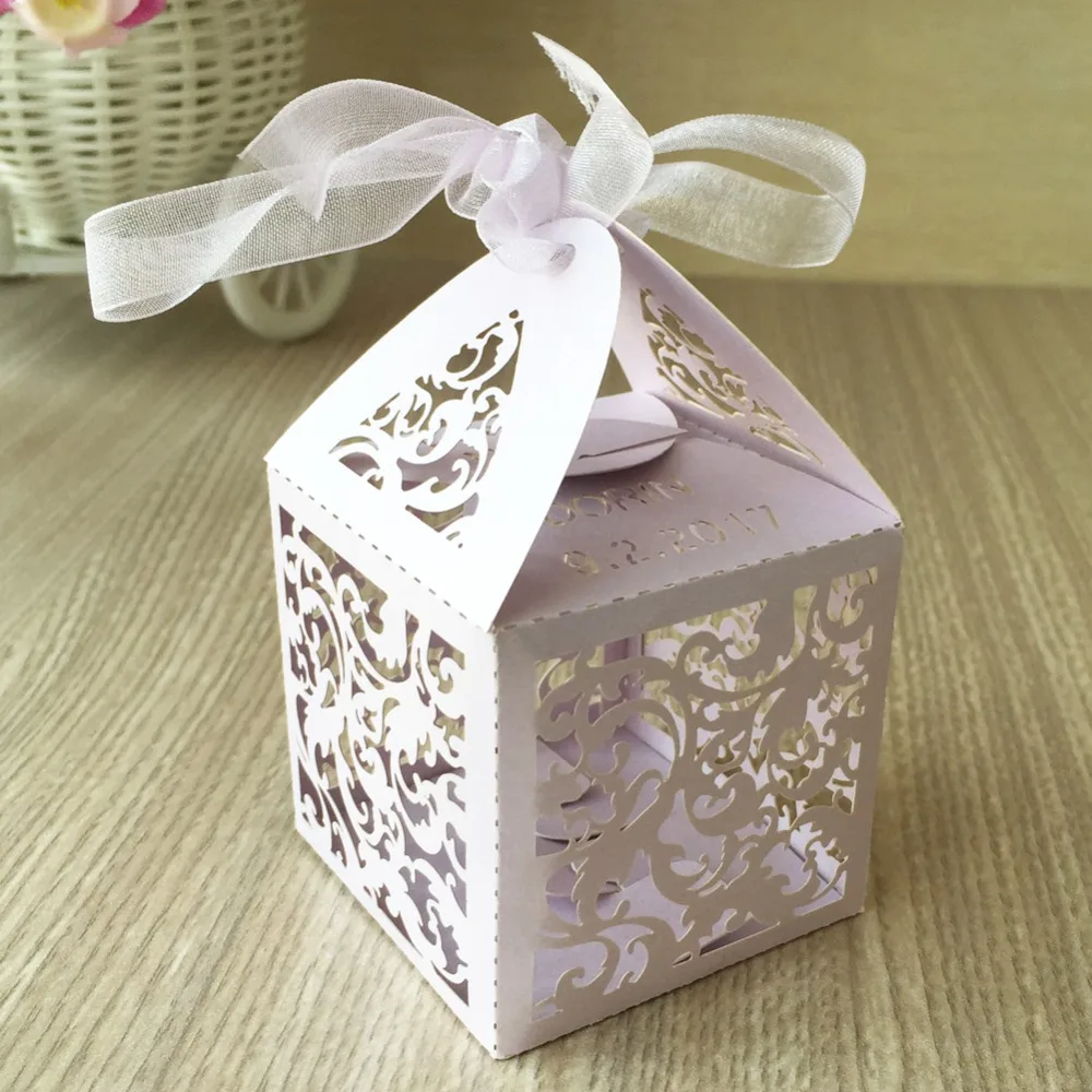 100Pcs Custome Words Party Wedding Dinner Decoration Paper Candy Gift Box Birthday Party Supplies Baby Shower Baptism Favors Bag
100Pcs Custome Words Party Wedding Dinner Decoration Paper Candy Gift Box Birthday Party Supplies Baby Shower Baptism Favors Bag