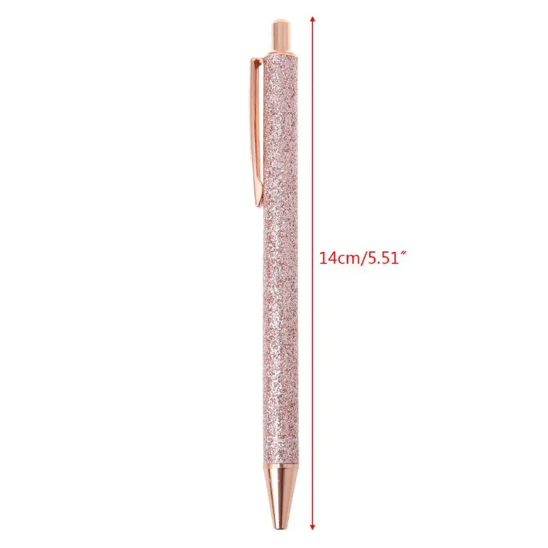 Luxury Bling Metal Ballpoint Pen 1.0mm Glitter Oil Flow Pens Office Supplies School Stationery
Luxury Bling Metal Ballpoint Pen 1.0mm Glitter Oil Flow Pens Office Supplies School Stationery