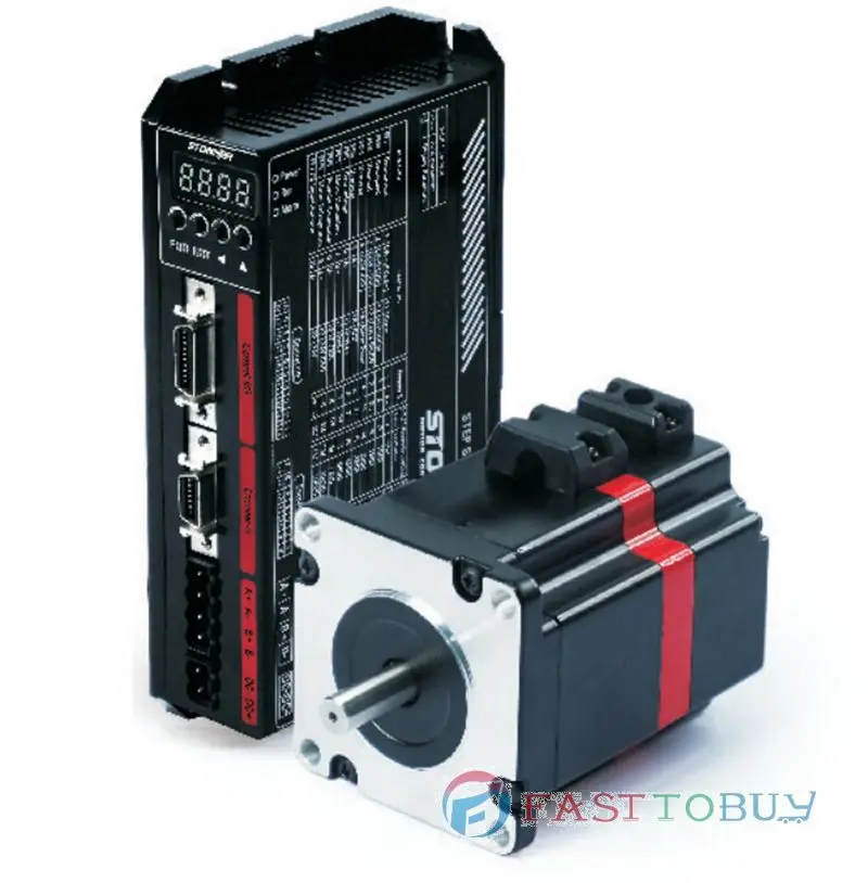 DSP Closed-Loop Step Motor Drive kits Encoder 10000P/R 2Ph 24VDC 4.2A NEMA24 60mm 0.9NM 60SMA-HC+60SDA-H
DSP Closed-Loop Step Motor Drive kits Encoder 10000P/R 2Ph 24VDC 4.2A NEMA24 60mm 0.9NM 60SMA-HC+60SDA-H