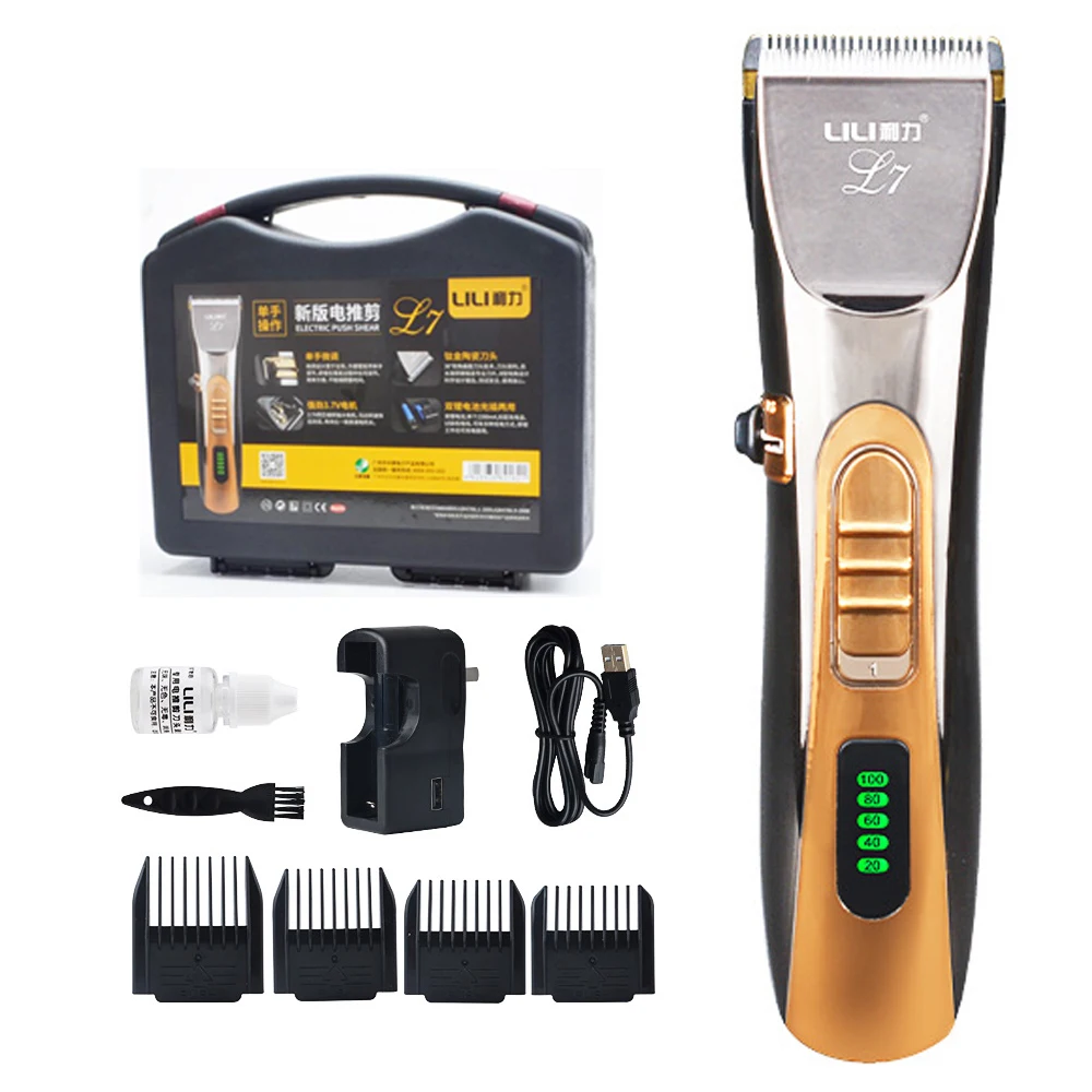 Professional Electric Hair Clipper Salon Styling Tool Rechargeable Hair Trimmer for Men Beard Razor Shaving Hair Cutting Machine
Professional Electric Hair Clipper Salon Styling Tool Rechargeable Hair Trimmer for Men Beard Razor Shaving Hair Cutting Machine