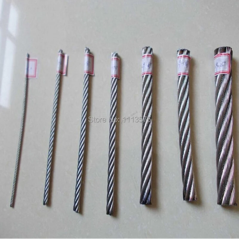 2mm-7*7,304 stainless steel wire rope steel wire rope steel cord wire line Tow rope clothesline
2mm-7*7,304 stainless steel wire rope steel wire rope steel cord wire line Tow rope clothesline