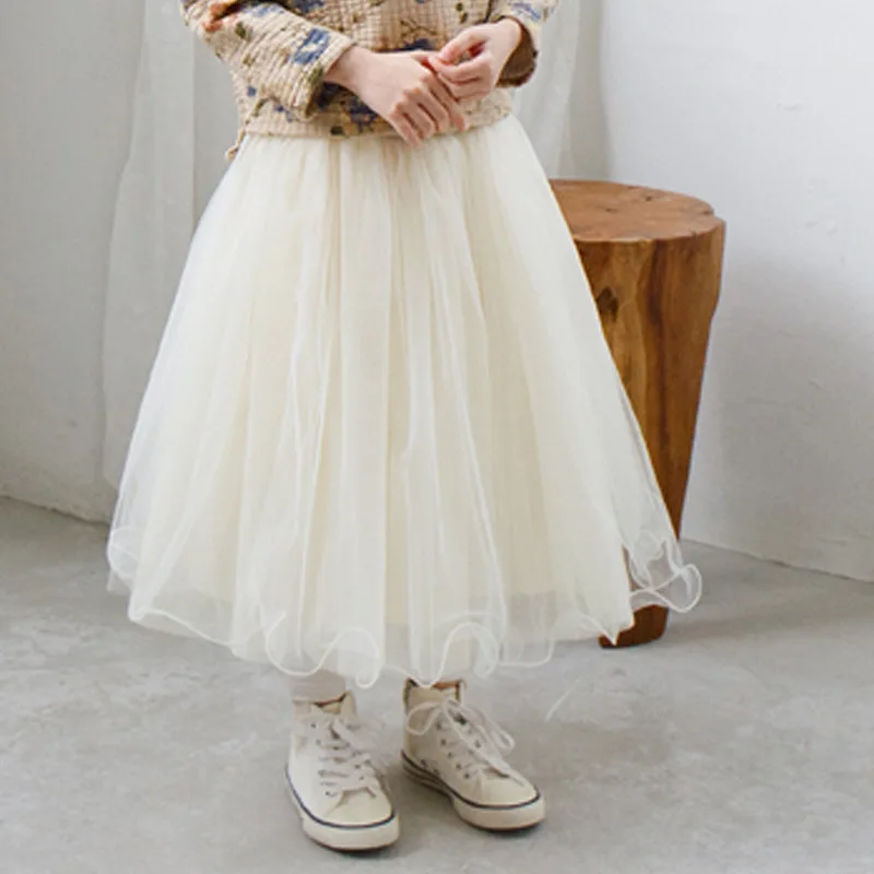 Новая юбка пачка Тюлевая для девочек длинные юбки 7SK002|tulle skirt girls|skirt girlgirls skirts |
