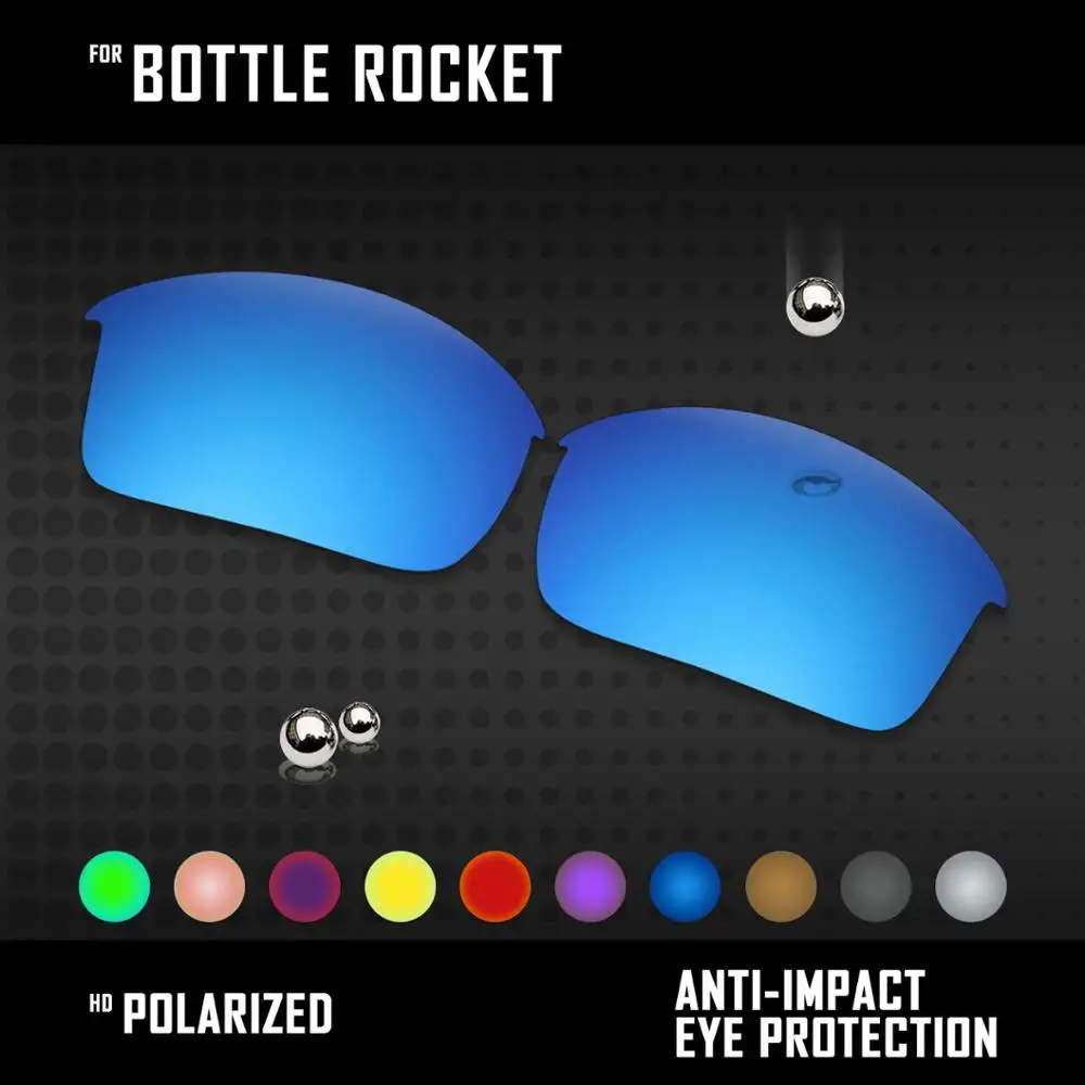 OOWLIT Lenses Replacements For Oakley Bottle Rocket OO9164 Sunglasses Polarized - Multi Colors
OOWLIT Lenses Replacements For Oakley Bottle Rocket OO9164 Sunglasses Polarized - Multi Colors