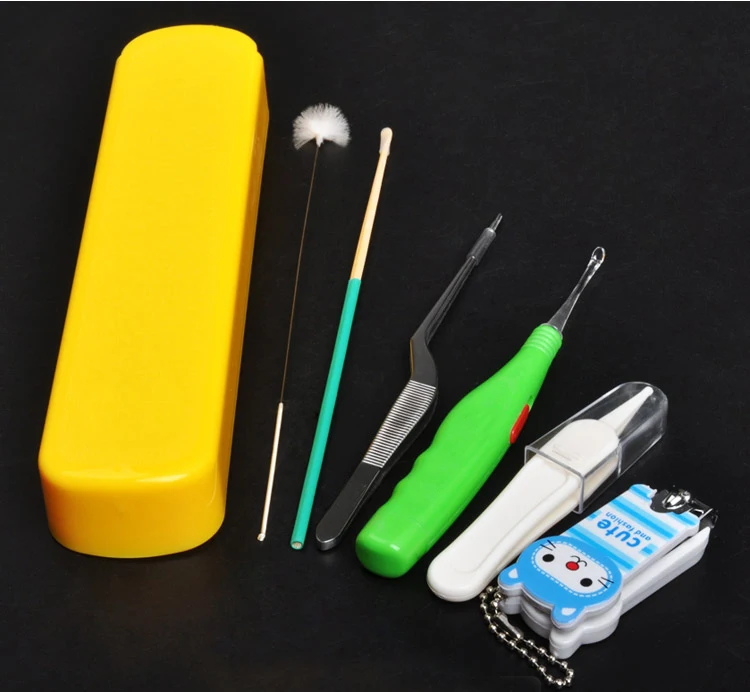 Nail Clipper Kit Nail Care Set Pedicure Scissor Knife Earpick Ear Wax Cleaner Curette Wax Removal Tool Ear Tweezers Set Sale
Nail Clipper Kit Nail Care Set Pedicure Scissor Knife Earpick Ear Wax Cleaner Curette Wax Removal Tool Ear Tweezers Set Sale