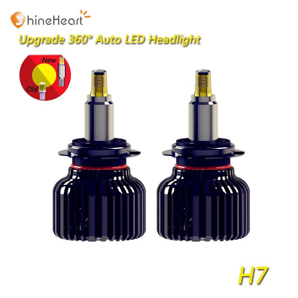 2019 New arrival 6000K cold white color 3D 360 Degree car LED Headlight Bulb Super bright H7 LED lamp All-in-One Conversion kit
2019 New arrival 6000K cold white color 3D 360 Degree car LED Headlight Bulb Super bright H7 LED lamp All-in-One Conversion kit