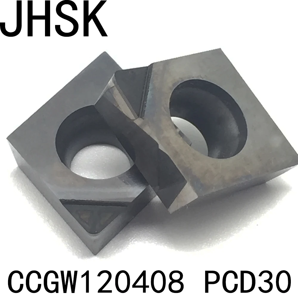 2pcs CCGW120408 PCD30 Insert Diamond blade tools Used for Aluminum Polycrystalline diamond tools PCD cnc High cost performance
2pcs CCGW120408 PCD30 Insert Diamond blade tools Used for Aluminum Polycrystalline diamond tools PCD cnc High cost performance