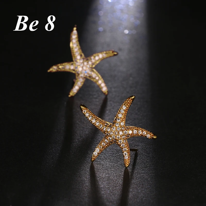 Be8 Brand Fashion Pentastar Stud Earrings With Top Quality Clear Cubic Zirconia Fashion Style Pendient Mujer Brincos Gifts E-193
Be8 Brand Fashion Pentastar Stud Earrings With Top Quality Clear Cubic Zirconia Fashion Style Pendient Mujer Brincos Gifts E-193