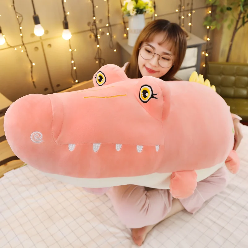 Hot Super Cute Giant Kawaii Crocodile Plush Toys Soft Cartoon Stuffed Animals Kids Doll Toy For Children Birthday Gifts
Hot Super Cute Giant Kawaii Crocodile Plush Toys Soft Cartoon Stuffed Animals Kids Doll Toy For Children Birthday Gifts