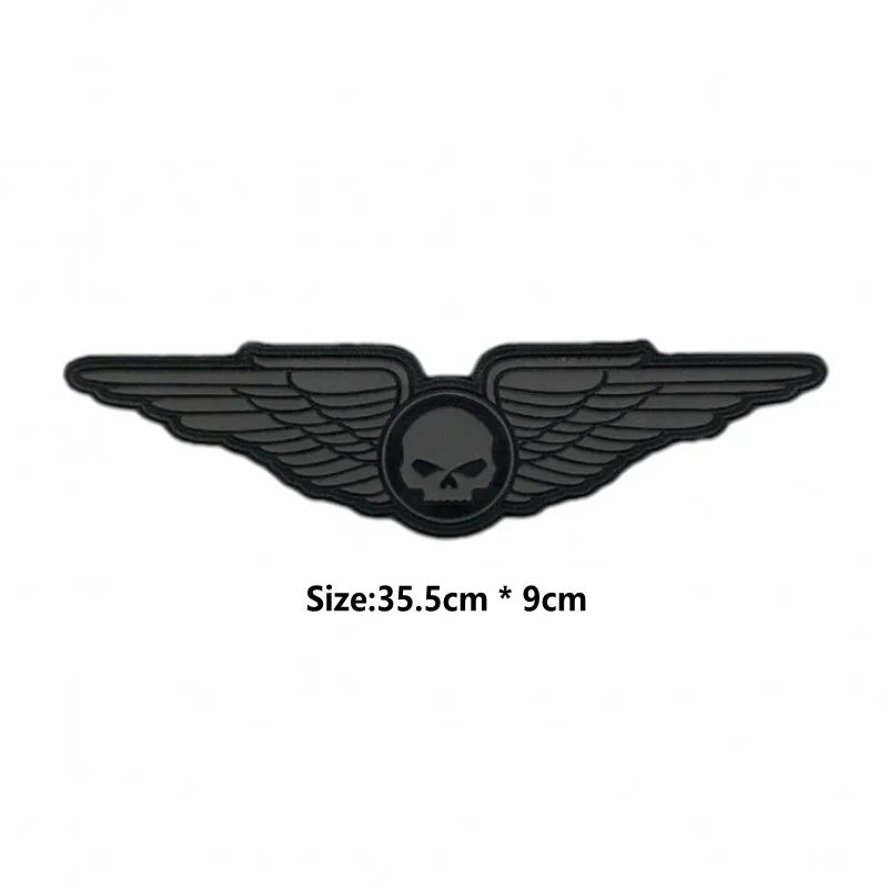 Reflective Material Skull Motorcycle Embroidered Iron on Patches for Clothes DIY Patches For Jackets
Reflective Material Skull Motorcycle Embroidered Iron on Patches for Clothes DIY Patches For Jackets