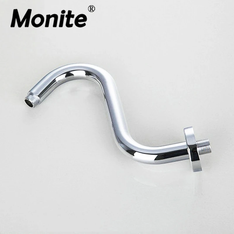 Shower Arm 12" Wall Mounted Brass Chrome Square Bathroom 5619 Rain Shower Arm for Shower Head,Shower Accessories
Shower Arm 12" Wall Mounted Brass Chrome Square Bathroom 5619 Rain Shower Arm for Shower Head,Shower Accessories
