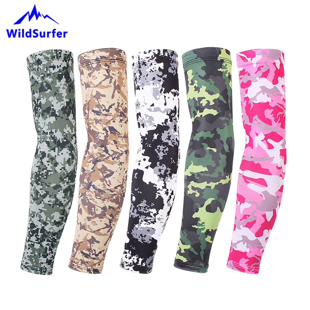 2 Pieces Camo Breathable Fabric UV Protection Running Arm Sleeves Cuff Fitness Basketball Elbow Safety Cycling Arm Warmers
2 Pieces Camo Breathable Fabric UV Protection Running Arm Sleeves Cuff Fitness Basketball Elbow Safety Cycling Arm Warmers