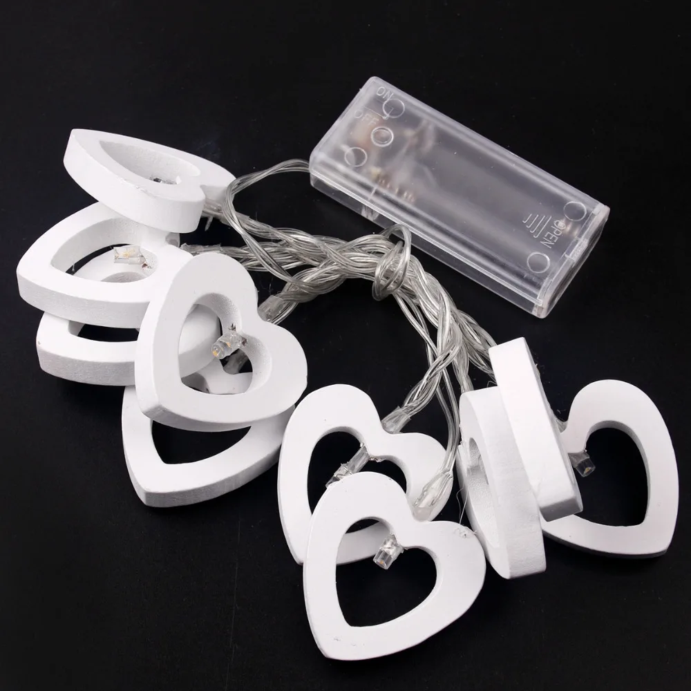Frigg 10 LED Wooden Heart Shape String Fairy Lights Wedding Event Party Decoration Romantic Valentine's Day Home Decoration
Frigg 10 LED Wooden Heart Shape String Fairy Lights Wedding Event Party Decoration Romantic Valentine's Day Home Decoration