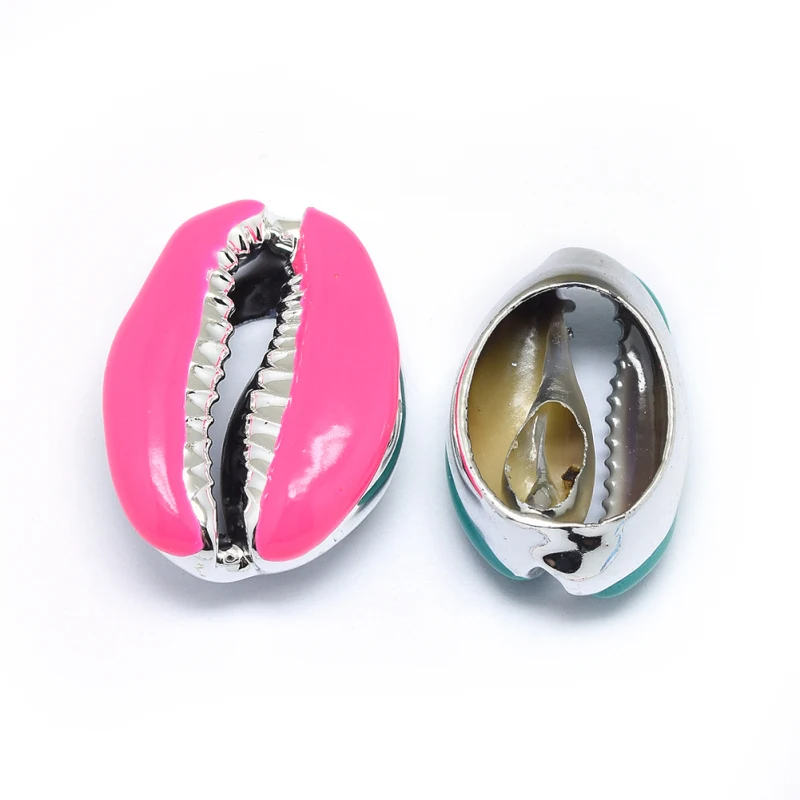 20pcs Electroplated Cowrie Shell Beads Undrilled/No Hole Bead for jewelry making ,Mixed Color ,19~25x14~18mm F60
20pcs Electroplated Cowrie Shell Beads Undrilled/No Hole Bead for jewelry making ,Mixed Color ,19~25x14~18mm F60