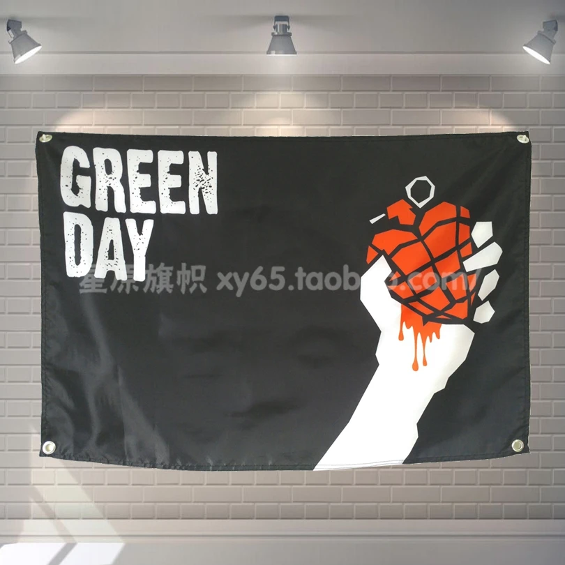 Поп-Браслет «GREENDAY», тканевый флаг с четырьмя отверстиями, подвесное украшение для музыкальной студии в отеле
Поп-Браслет «GREENDAY», тканевый флаг с четырьмя отверстиями, подвесное украшение для музыкальной студии в отеле