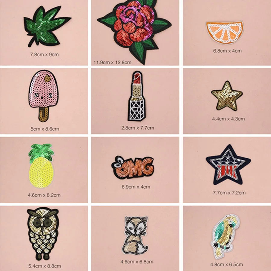 Flower Paillette Sequins Patches Cap Shoe Iron On Embroidered Appliques DIY Apparel Accessories Patch Clothing Fabric Badge BU30
Flower Paillette Sequins Patches Cap Shoe Iron On Embroidered Appliques DIY Apparel Accessories Patch Clothing Fabric Badge BU30