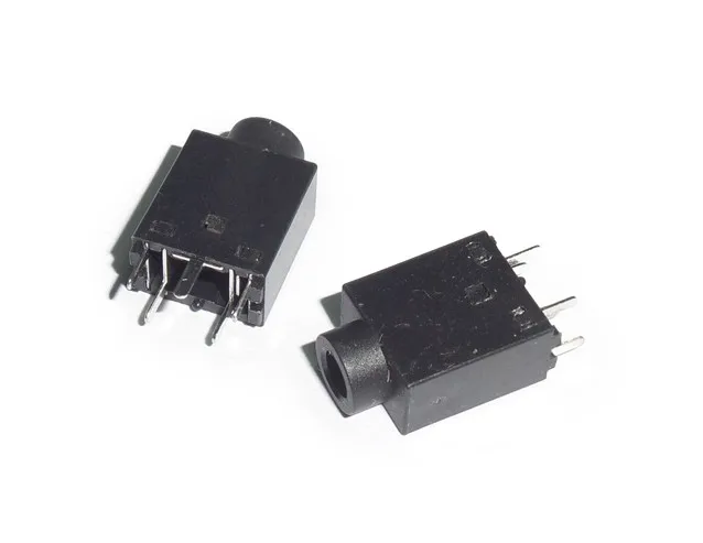 10PCS/Lot 3.5 mm Female Audio Connector DIP 5 Pin 180 degree Stereo Headphone Jack PJ358 PJ-358
10PCS/Lot 3.5 mm Female Audio Connector DIP 5 Pin 180 degree Stereo Headphone Jack PJ358 PJ-358