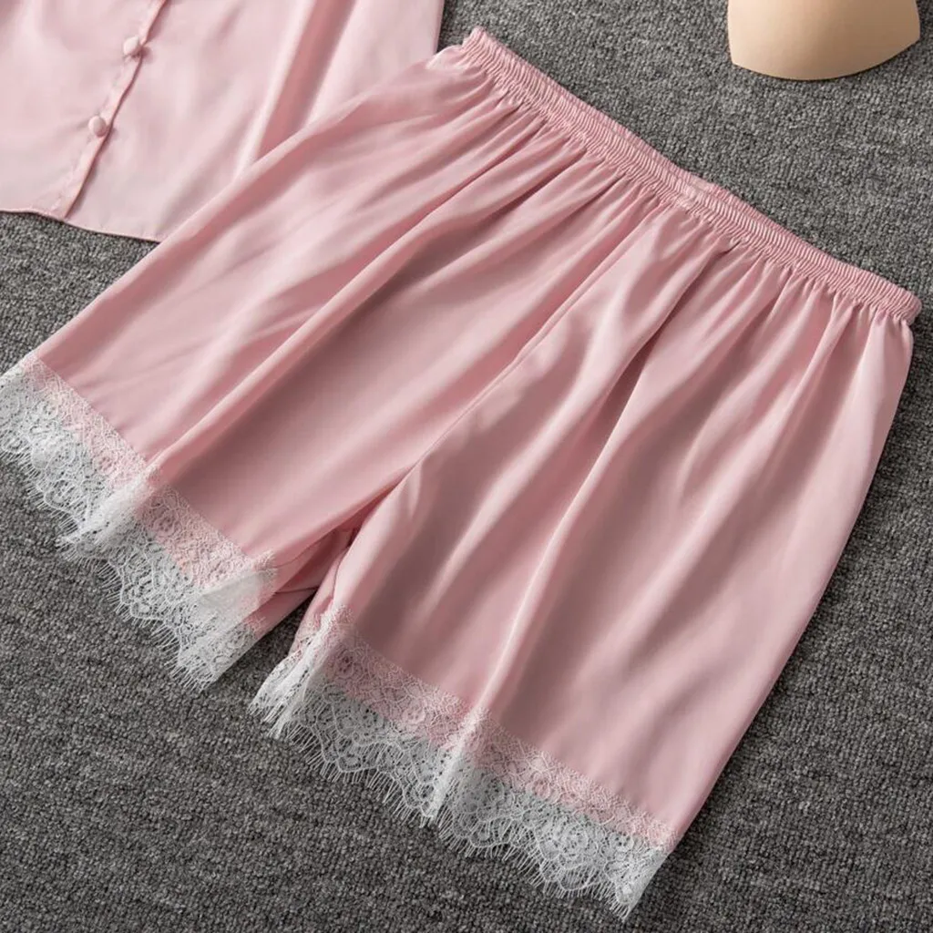 Pajamas Women Sexy Single-Breasted Button Sleepwear Lingerie Lace Nightwear Underwear Set Nuisette Femme De Nuit Women Sleepwear
Pajamas Women Sexy Single-Breasted Button Sleepwear Lingerie Lace Nightwear Underwear Set Nuisette Femme De Nuit Women Sleepwear