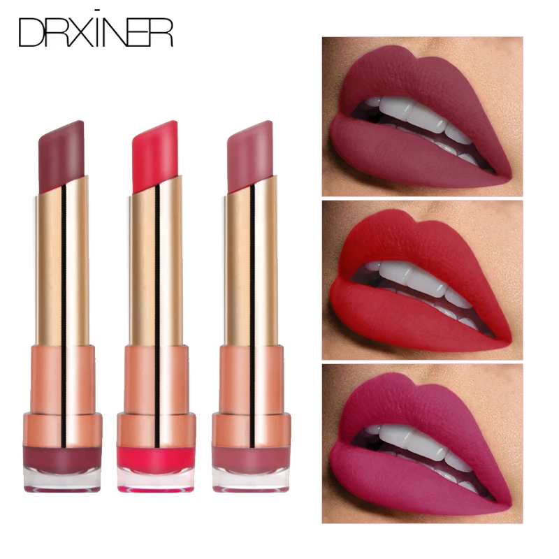 Drxiner matte lipstick set makeup nude purple red liquid lipstick set velvet long lasting waterproof lipsticks 3pcs/lot
Drxiner matte lipstick set makeup nude purple red liquid lipstick set velvet long lasting waterproof lipsticks 3pcs/lot