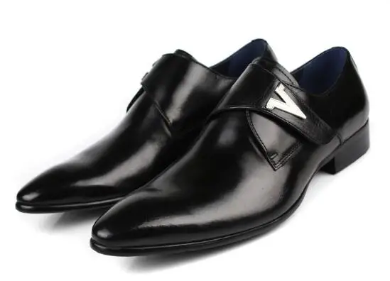 Genuine British men's business dress shoes smooth buckle leather shoes Korean fashion pointed shoes men
Genuine British men's business dress shoes smooth buckle leather shoes Korean fashion pointed shoes men