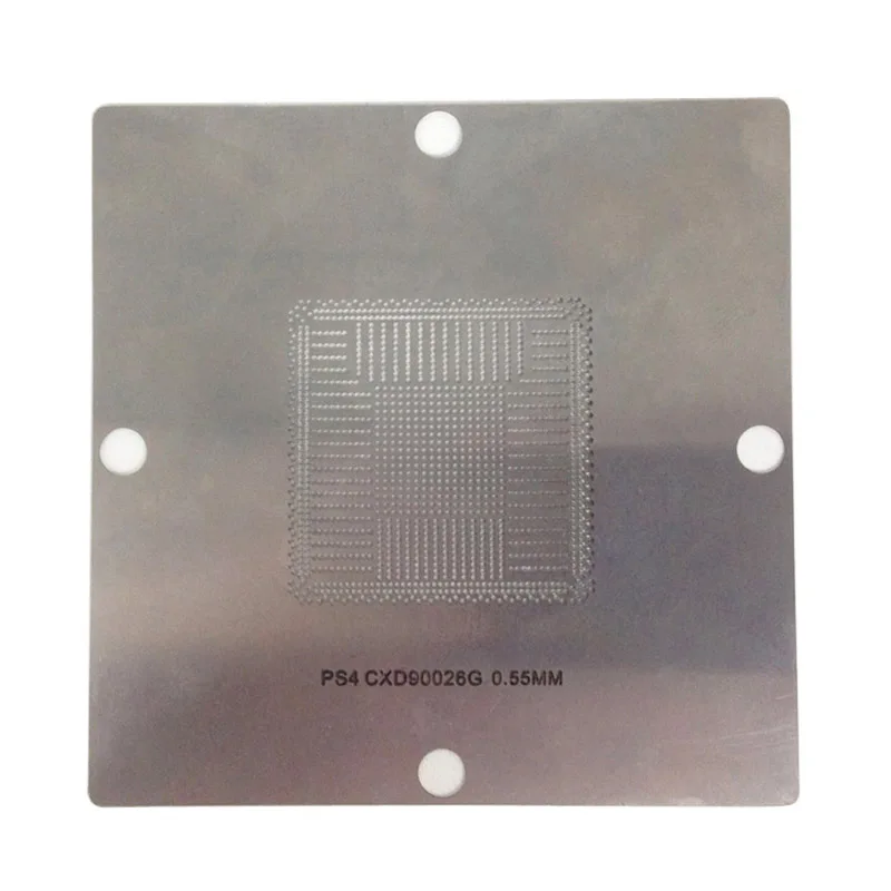 4PCS 90x90mm PS4 BGA reballing stencils solder ball steel template for BGA IC reballing station CXD90025G CXD90026G
4PCS 90x90mm PS4 BGA reballing stencils solder ball steel template for BGA IC reballing station CXD90025G CXD90026G