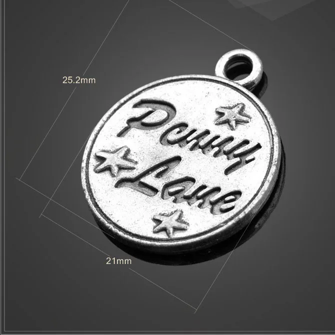 30 PCS/Lot 21mm*25.2mm jewelry handmade charm antique silver plated round lettering words charms
30 PCS/Lot 21mm*25.2mm jewelry handmade charm antique silver plated round lettering words charms