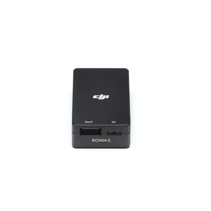 DJI Ronin-S Battery Adapter charge Ronin S Grip without being attached to the gimbal by connecting it directly to a power outlet
DJI Ronin-S Battery Adapter charge Ronin S Grip without being attached to the gimbal by connecting it directly to a power outlet