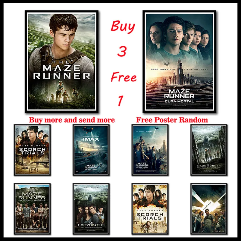 The Maze Runner White Coated Paper Posters Wall Art Murals Pictures For Bedroom Decoration Frameless
The Maze Runner White Coated Paper Posters Wall Art Murals Pictures For Bedroom Decoration Frameless