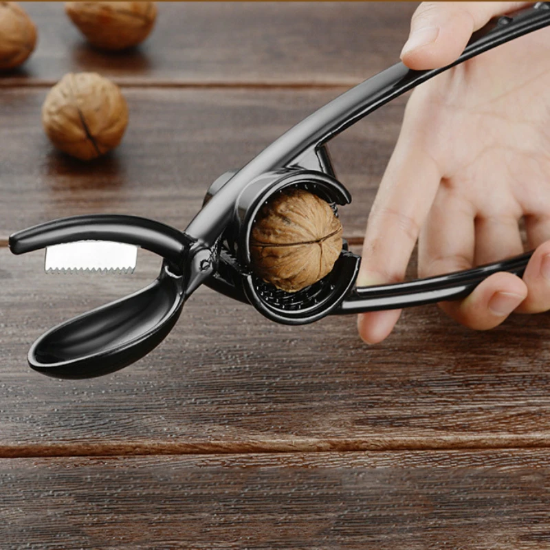 Nutcracker Chestnut Walnut Plier Clamp Aluminum Alloy Clip Sheller Multifunction Opener Tools Kitchen Accessories gadgets
Nutcracker Chestnut Walnut Plier Clamp Aluminum Alloy Clip Sheller Multifunction Opener Tools Kitchen Accessories gadgets