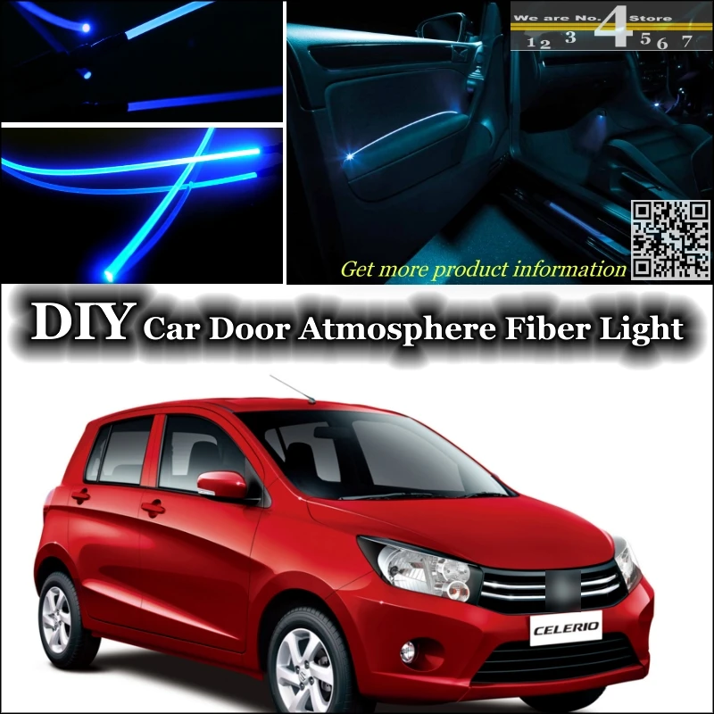 interior Ambient Light Tuning Atmosphere Fiber Optic Band Lights For Suzuki Celerio Inside Door Panel illumination Tuning
interior Ambient Light Tuning Atmosphere Fiber Optic Band Lights For Suzuki Celerio Inside Door Panel illumination Tuning