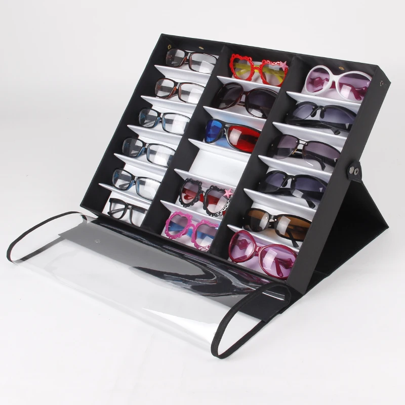 Expedited Shipping 4 Double Lid Cover Glasses Sunglass Display Stand Holder Tray Box 18 Gird
Expedited Shipping 4 Double Lid Cover Glasses Sunglass Display Stand Holder Tray Box 18 Gird