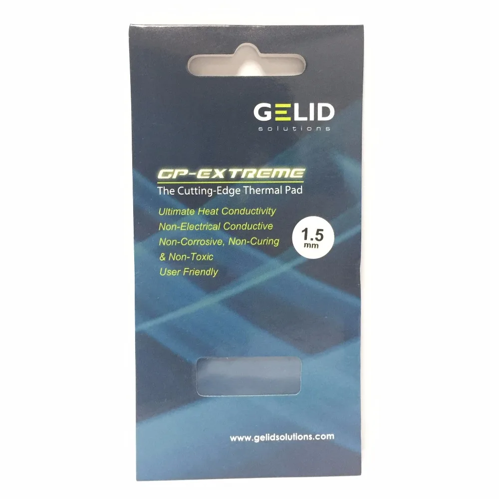 GELID теплоотвод для ПК, 1,5 мм, 80 х40, процессор GPU, охлаждение, Северная и Южная мост, графическая карта, теплопроводность с проводимостью MK12
GELID теплоотвод для ПК, 1,5 мм, 80 х40, процессор GPU, охлаждение, Северная и Южная мост, графическая карта, теплопроводность с проводимостью MK12