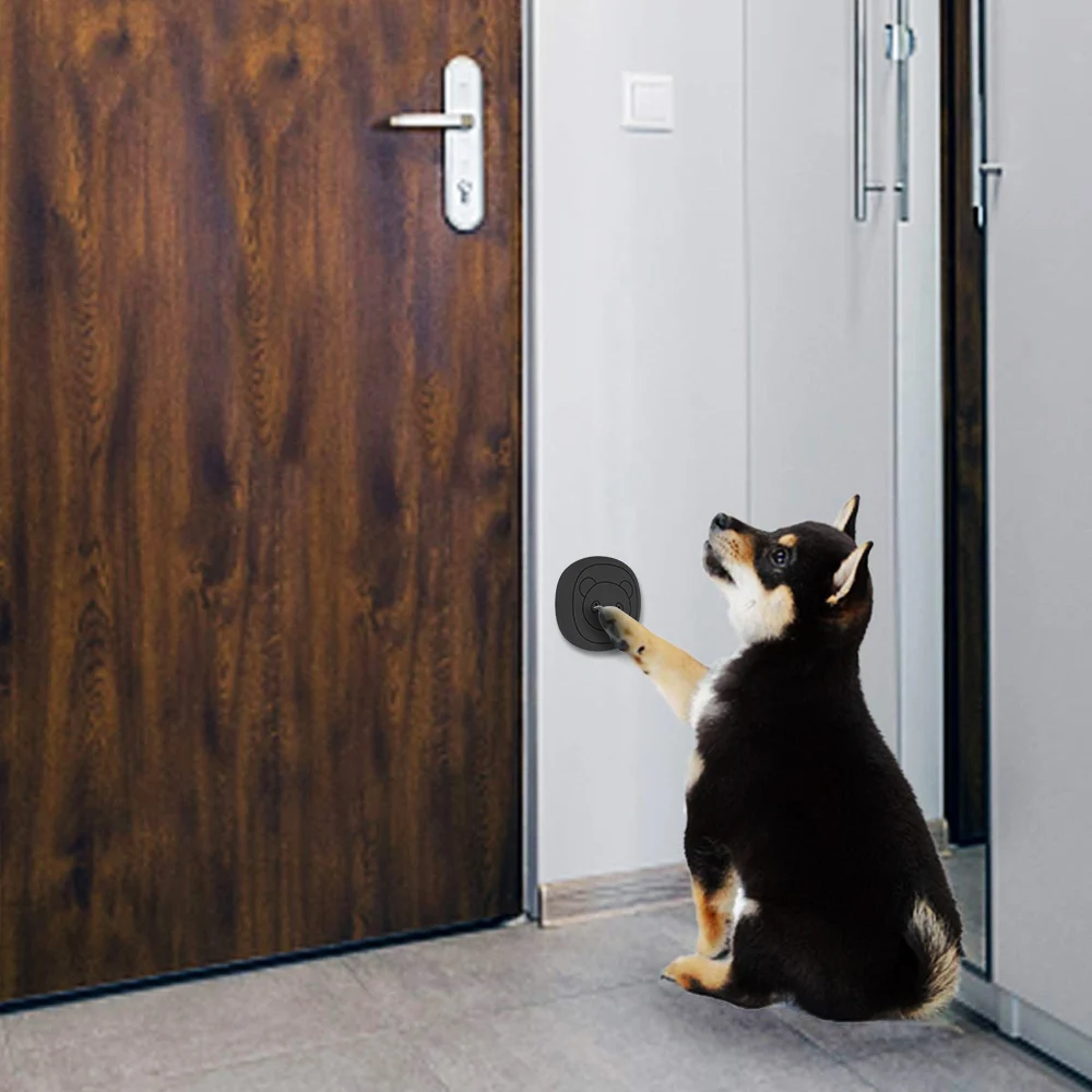 Pet Dog дверные колокольчики для обучения домашние игрушки беспроводной дверной