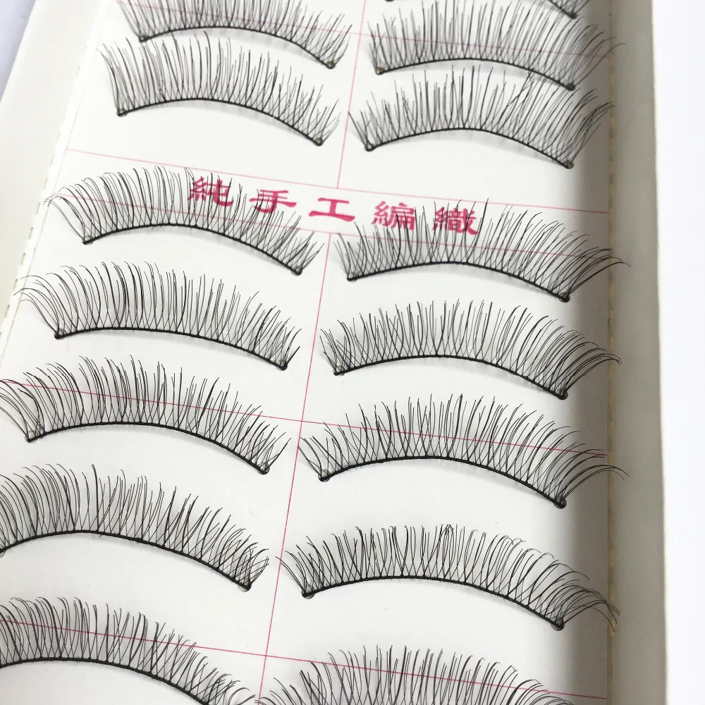 visofree 10 Pairs Handmade Natural False Eyelashes Soft Long Eye Lash Cosmetic Make Up Natural Fake Eye Lashes 218
visofree 10 Pairs Handmade Natural False Eyelashes Soft Long Eye Lash Cosmetic Make Up Natural Fake Eye Lashes 218