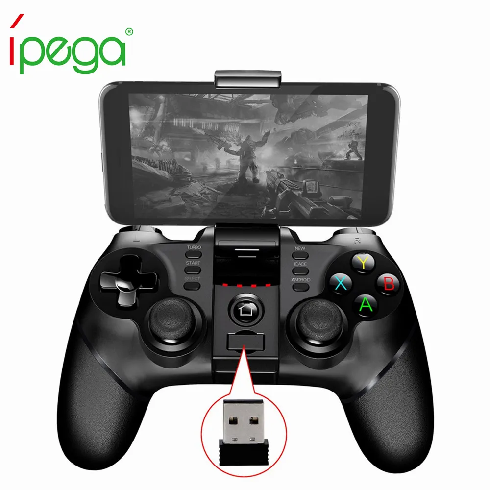 Фото IPEGA PG-9076 Беспроводной Bluetooth геймпад 2 4 г игровой контроллер для Android-смартфон ТВ