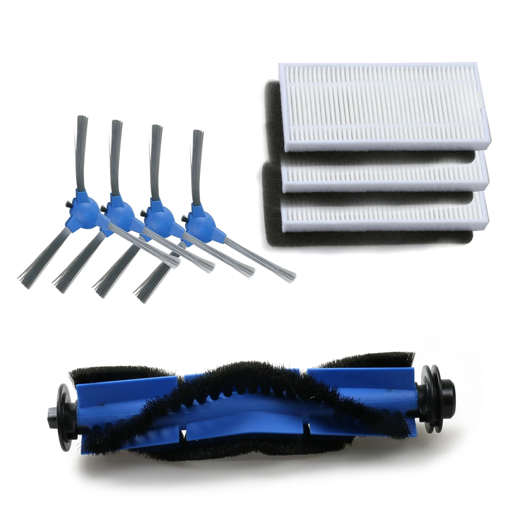 4 Side Brush + 3 Filter + 1 Main Brush Kit for Eufy Robovac 11S RoboVac 30 Vacuum Cleaner Spare Parts Replacement Filters
4 Side Brush + 3 Filter + 1 Main Brush Kit for Eufy Robovac 11S RoboVac 30 Vacuum Cleaner Spare Parts Replacement Filters
