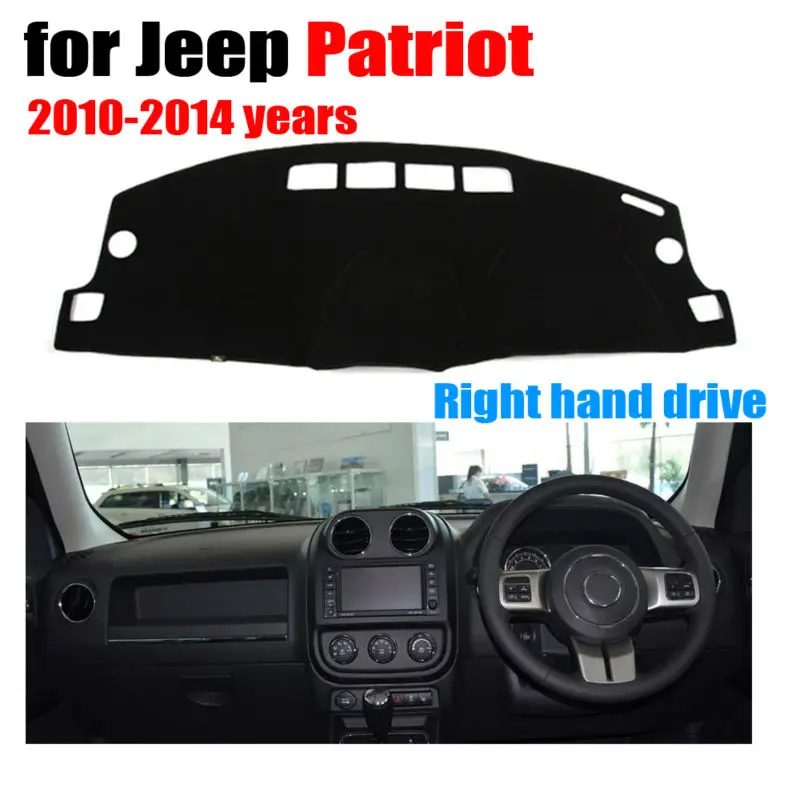 Приборная панель автомобиля охватывает коврик для Jeep Patriot 2010-2014 лет правый руль dashmat pad Даш крышка авто аксессуары для приборной панели
Приборная панель автомобиля охватывает коврик для Jeep Patriot 2010-2014 лет правый руль dashmat pad Даш крышка авто аксессуары для приборной панели