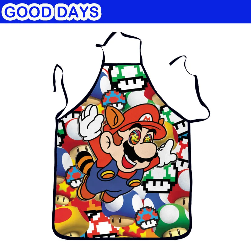 Super Mario Cartoon kitchen Cooking cucina Apron tablier Bar Restaurant Apron Outdoor BBQ Apron Wedding Funny Apon
Super Mario Cartoon kitchen Cooking cucina Apron tablier Bar Restaurant Apron Outdoor BBQ Apron Wedding Funny Apon
