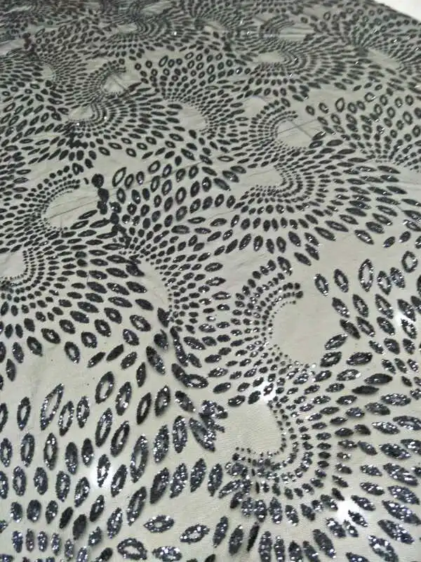 stock 5yards HL027# black flash powder lace fabric for bridal wedding dress/sawing Free shipping
stock 5yards HL027# black flash powder lace fabric for bridal wedding dress/sawing Free shipping